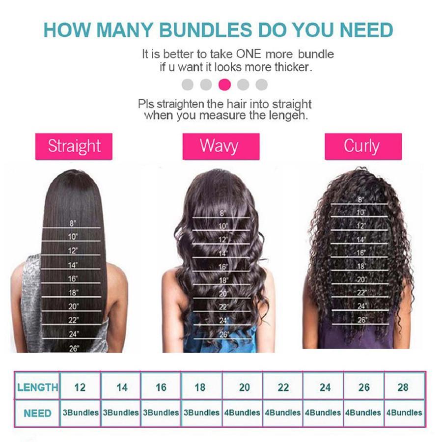 9A Body Wave Human Hair 3 Bundles with 13*4 Lace Frontal Natural Black