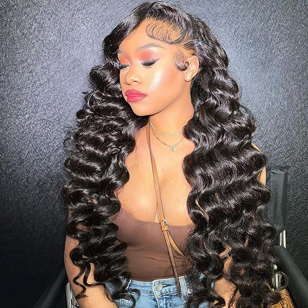 USA Warehouse Clearance | Wand Curl Wear&Go Glueless Wig Pre Cut HD Lace Human Hair Wig