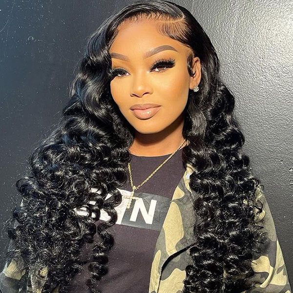 USA Warehouse Clearance | Wand Curl Wear&Go Glueless Wig Pre Cut HD Lace Human Hair Wig