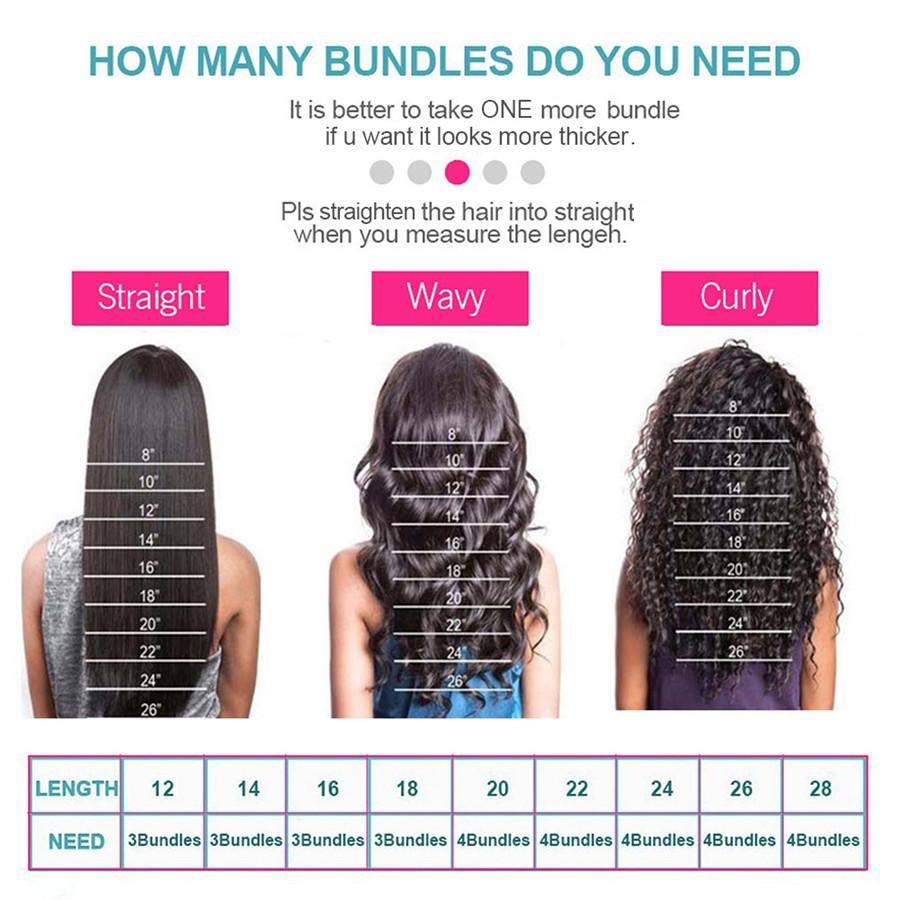 9A Loose Wave Human Hair 3 Bundles with 13*4 Lace Frontal Natural Black